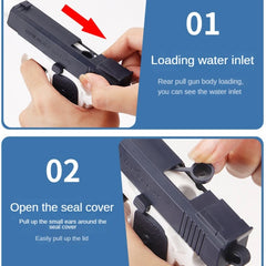Automatic High-Pressure Water Gun | Large-Capacity Kids Pool Beach Toy