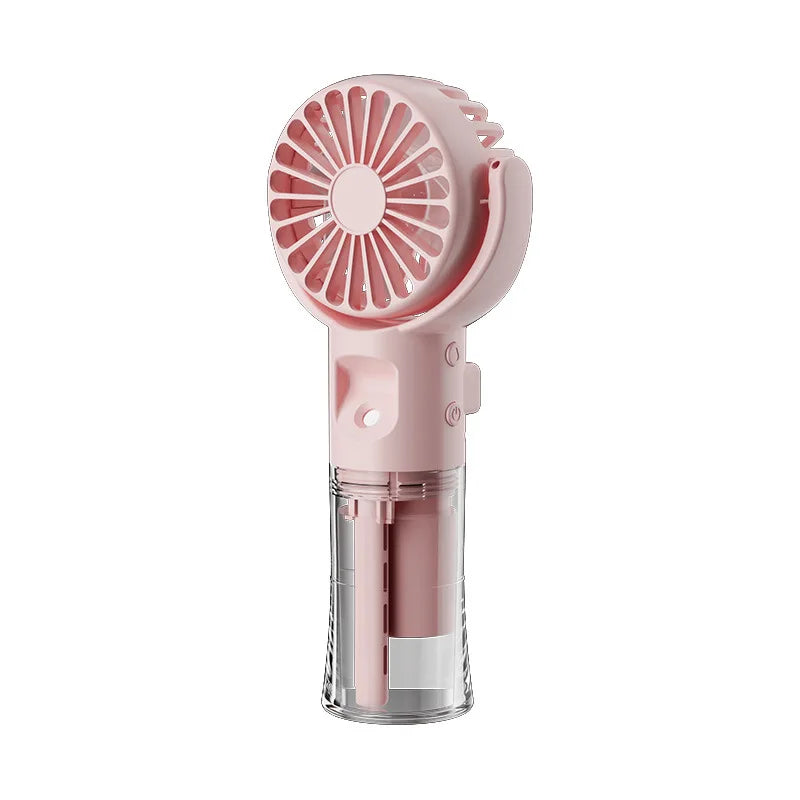 Xiaomi Mini Handheld Humidifier Fan Portable Misting Fan USB Rechargeable Battery Water Spray Handheld Fan with Humidifier