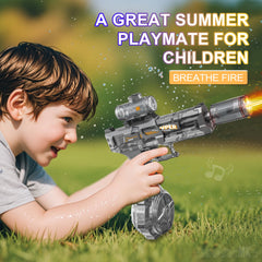 Electric Water Gun with Light | High-Pressure, High-Speed Outdoor